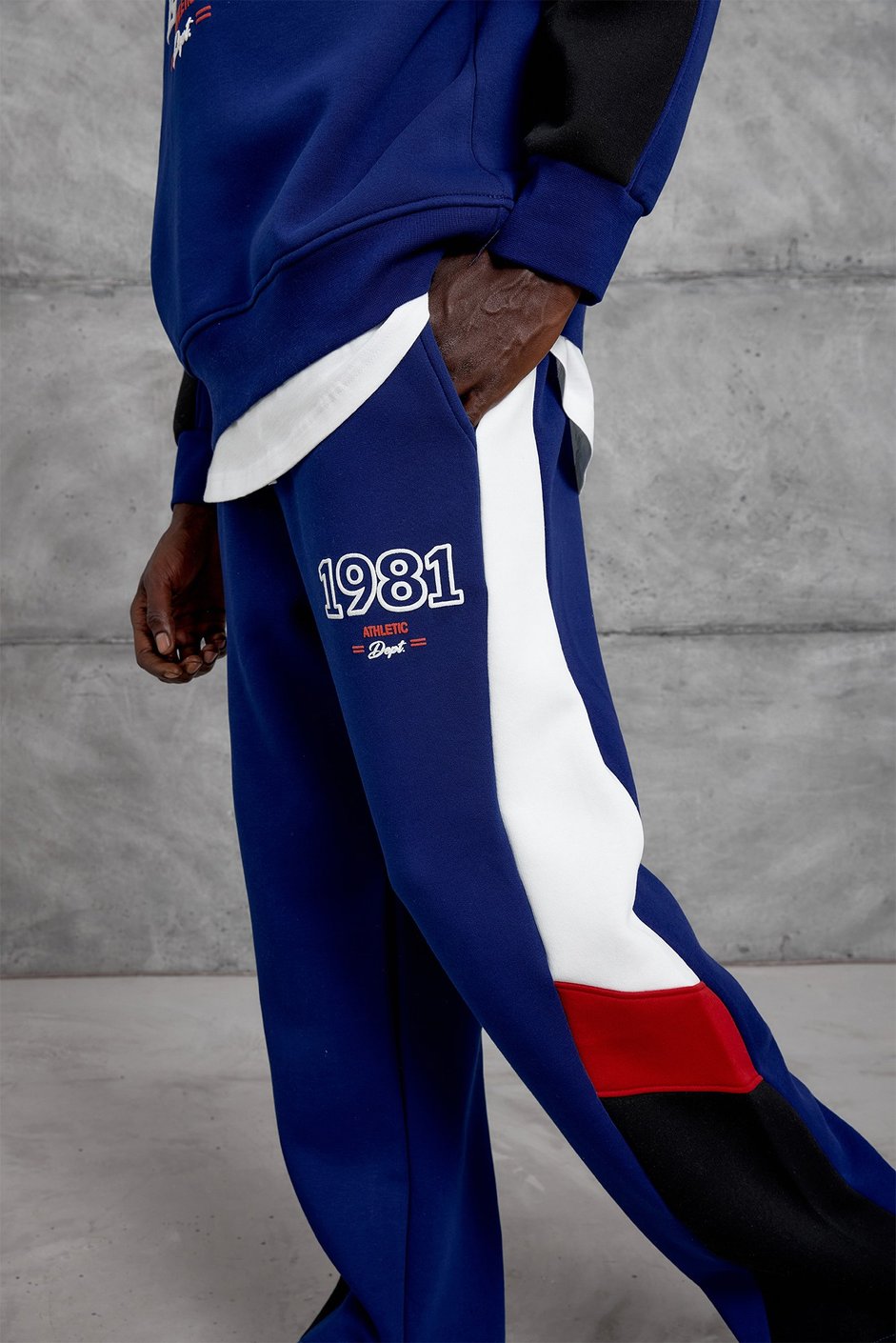 Mavi 1981 BASKI OVERSIZE EŞOFMAN TAKIMI