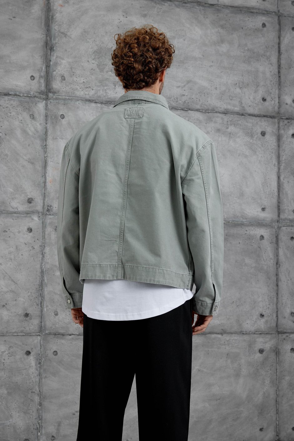 Mint Yeşili Mmx Oversize Kot Ceket