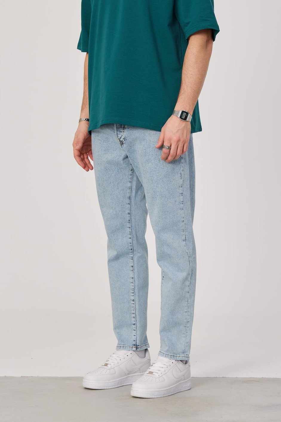Nomarc 5101 Taşlamalı Açık Mavi Jean