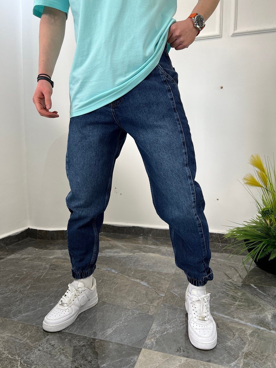 Nomarc 6058 Paça Barkodlu Lacivert Jean