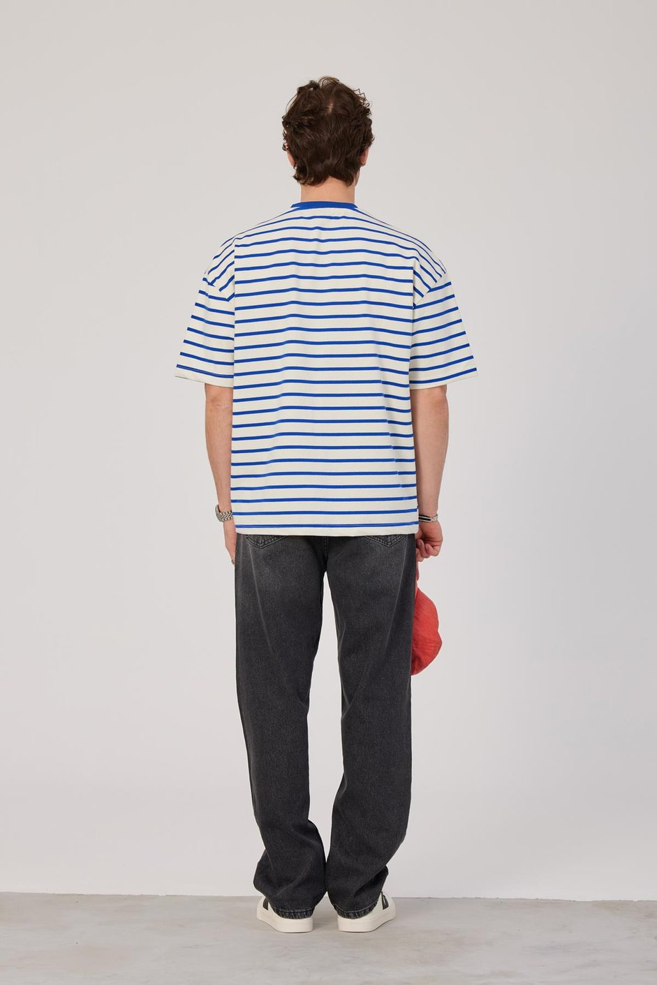 Royal Club Mavi Çizgili Tshirt