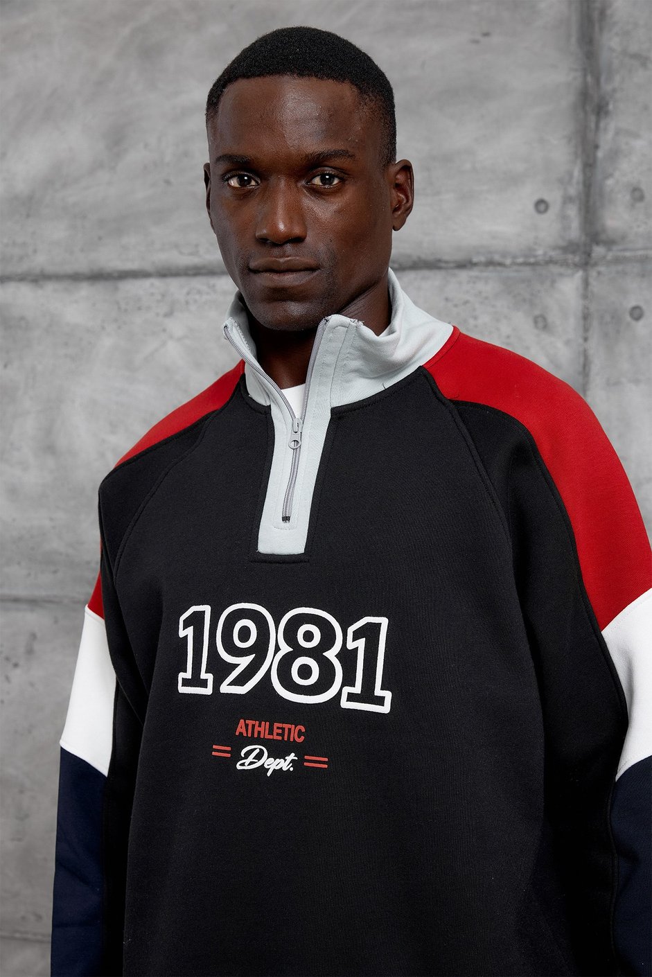 Siyah 1981 BASKI OVERSIZE EŞOFMAN TAKIMI