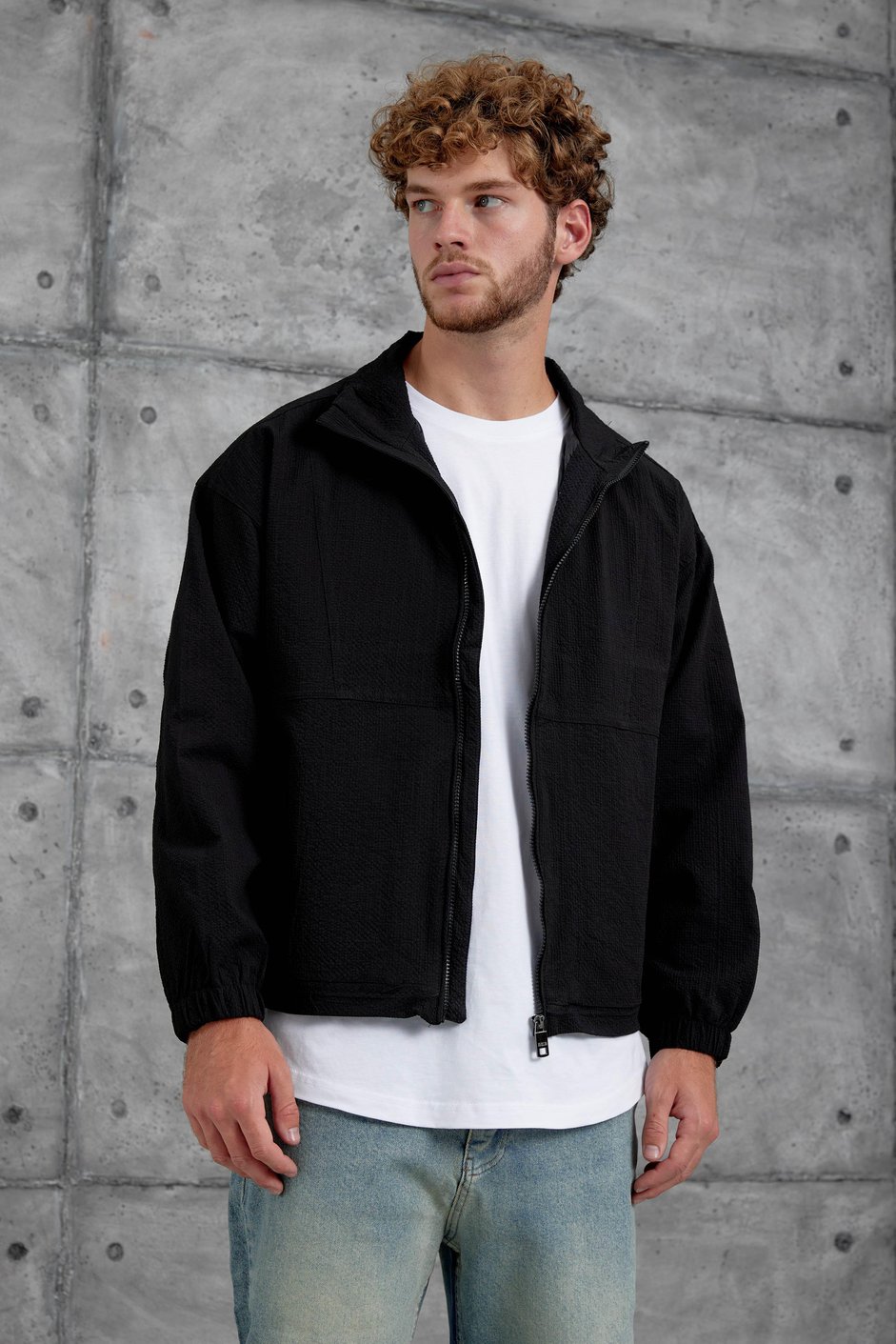 Siyah 251 Mevsimlik Oversize Ceket