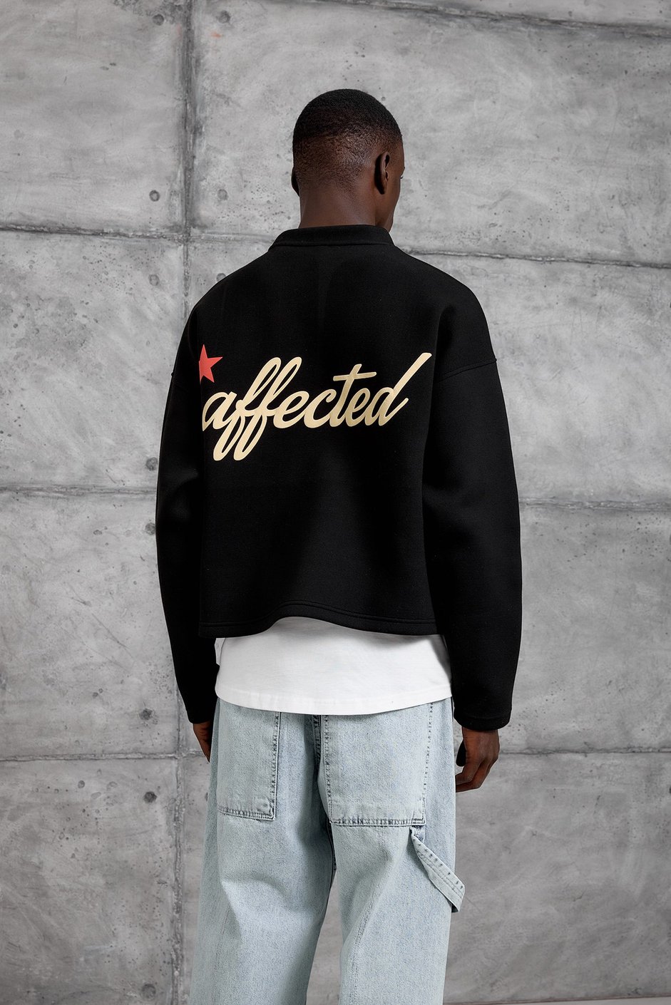 Siyah ARKA DETAY OVERSIZE SWEATSHIRT
