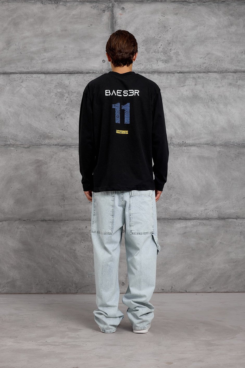 Siyah GREATNESS BASKI OVERSIZE SWEATSHIRT