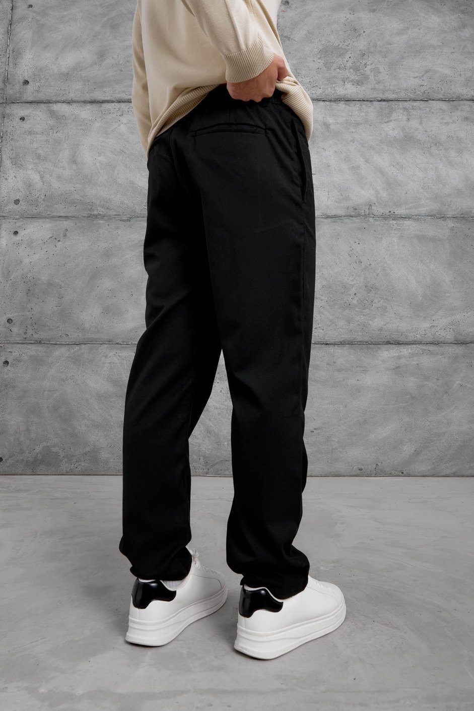 Siyah MMX JOGGER KUMAŞ PANTOLON