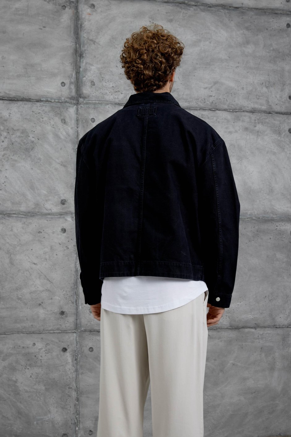 Siyah Mmx Oversize Kot Ceket