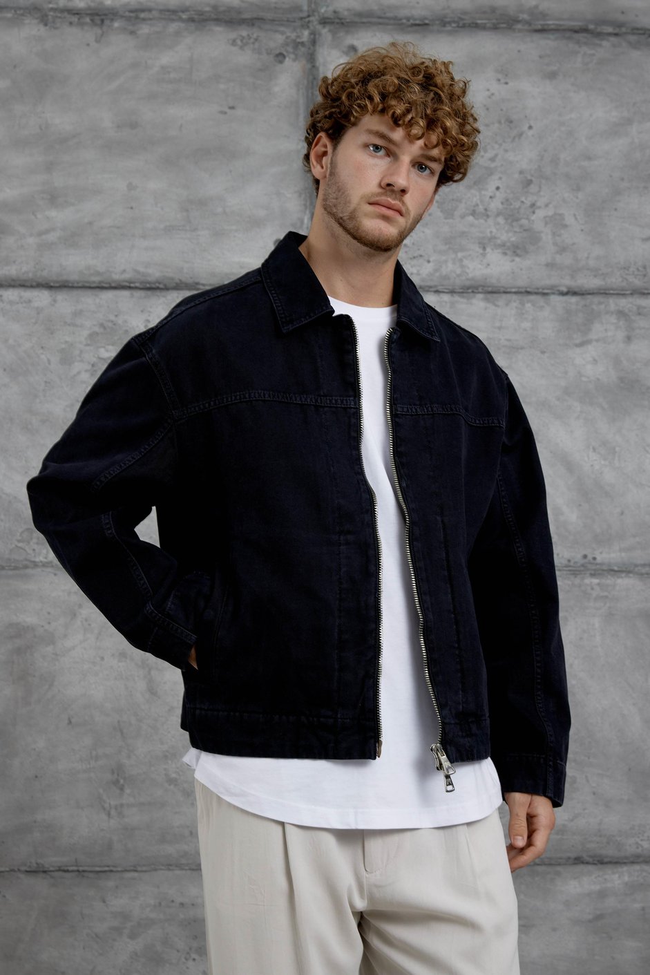 Siyah Mmx Oversize Kot Ceket