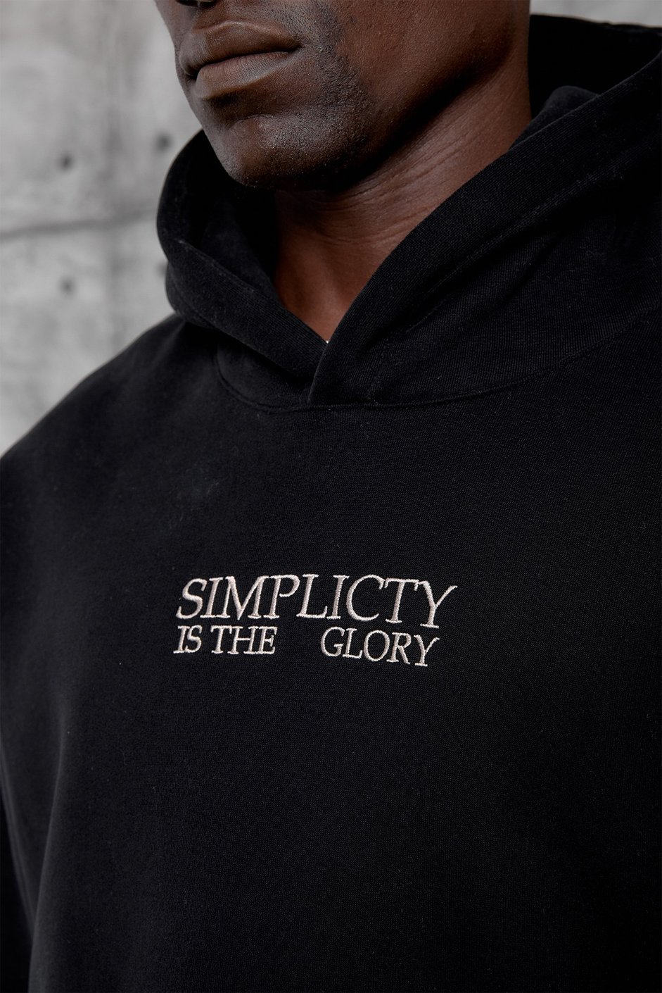 Siyah NAKIŞ DETAY OVERSIZE SWEATSHIRT