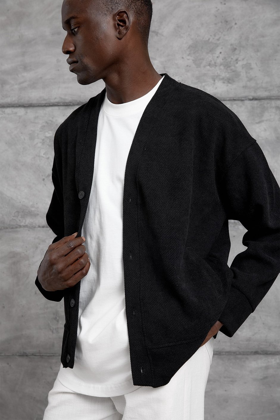 Siyah OVERSIZE CEKET