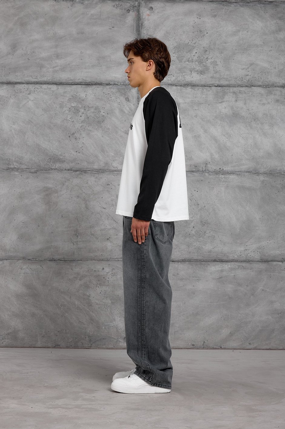 Siyah THE STUDIOS İNCE SWEATSHIRT