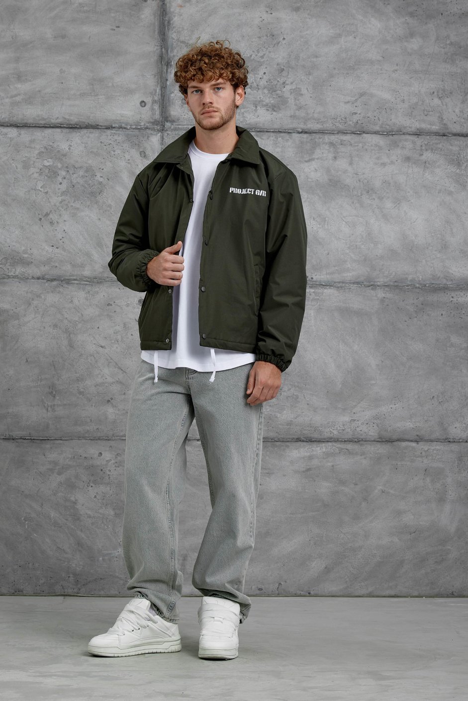 Yeşil Nmrc Mevsimlik Oversize Ceket