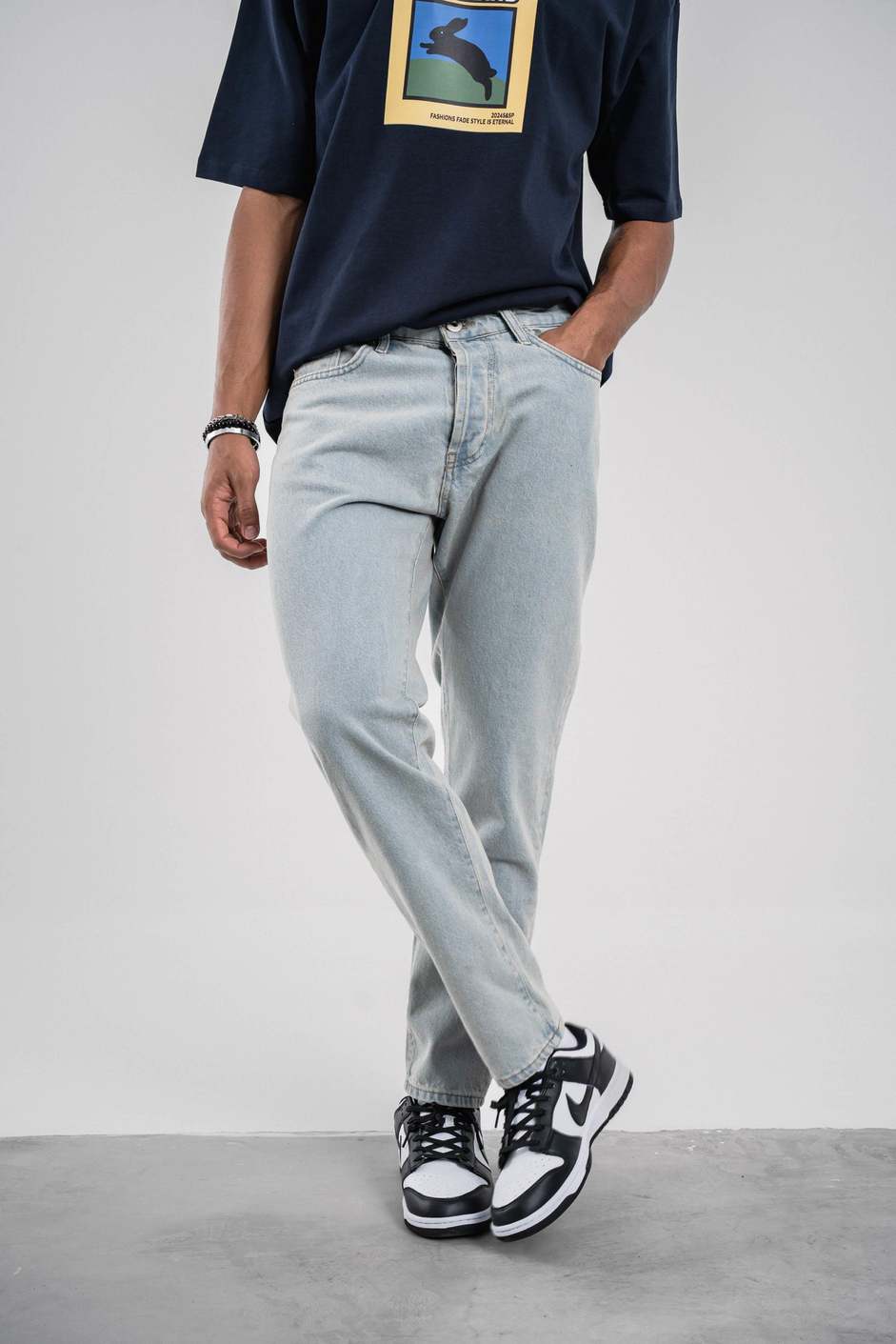 16370 Eskitme Detaylı Jean