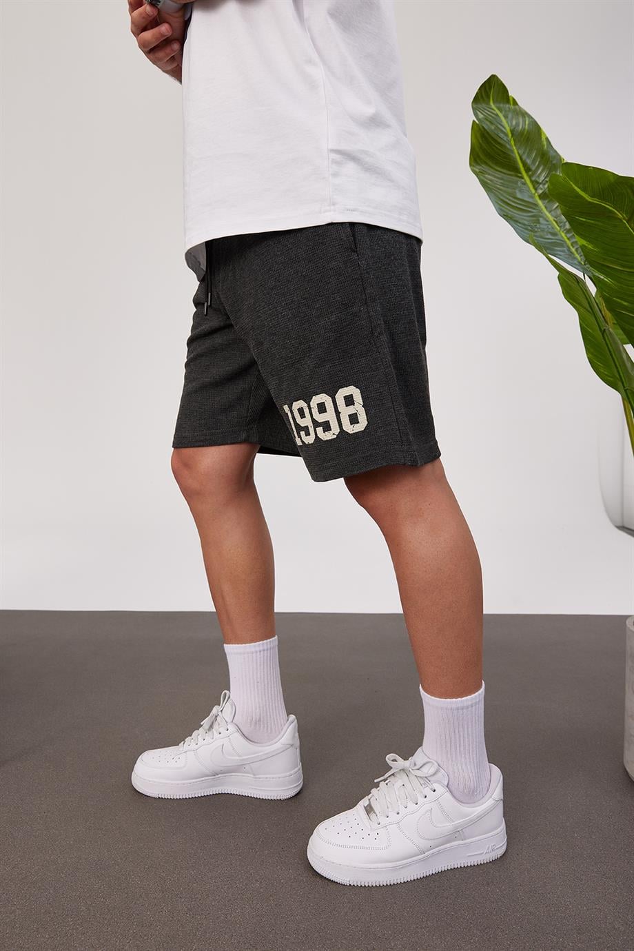 1998 Örme Kumaş Füme Şort