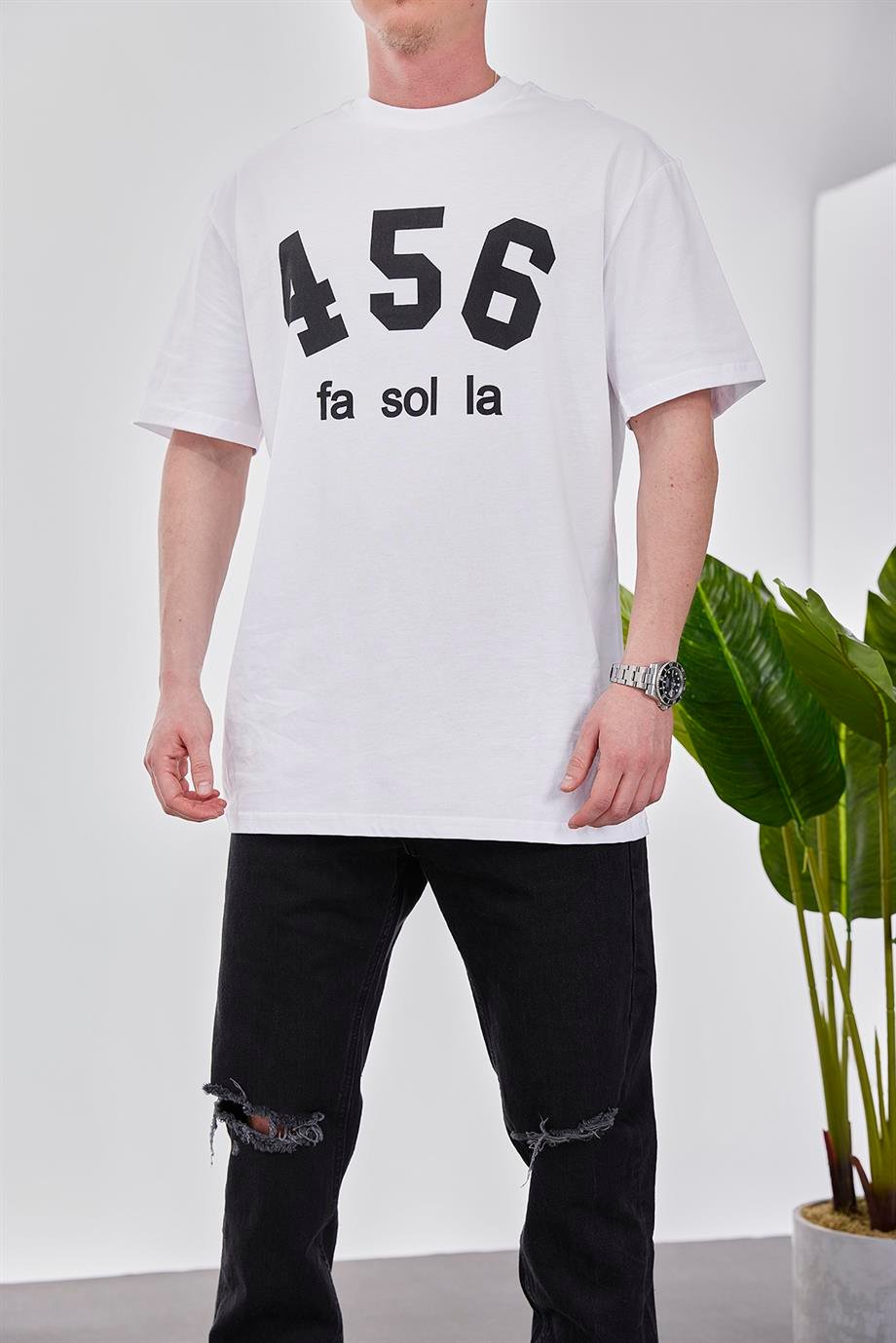 456 Beyaz Tshirt