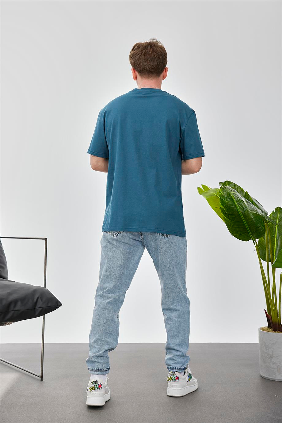 456 Petrol Mavisi Tshirt