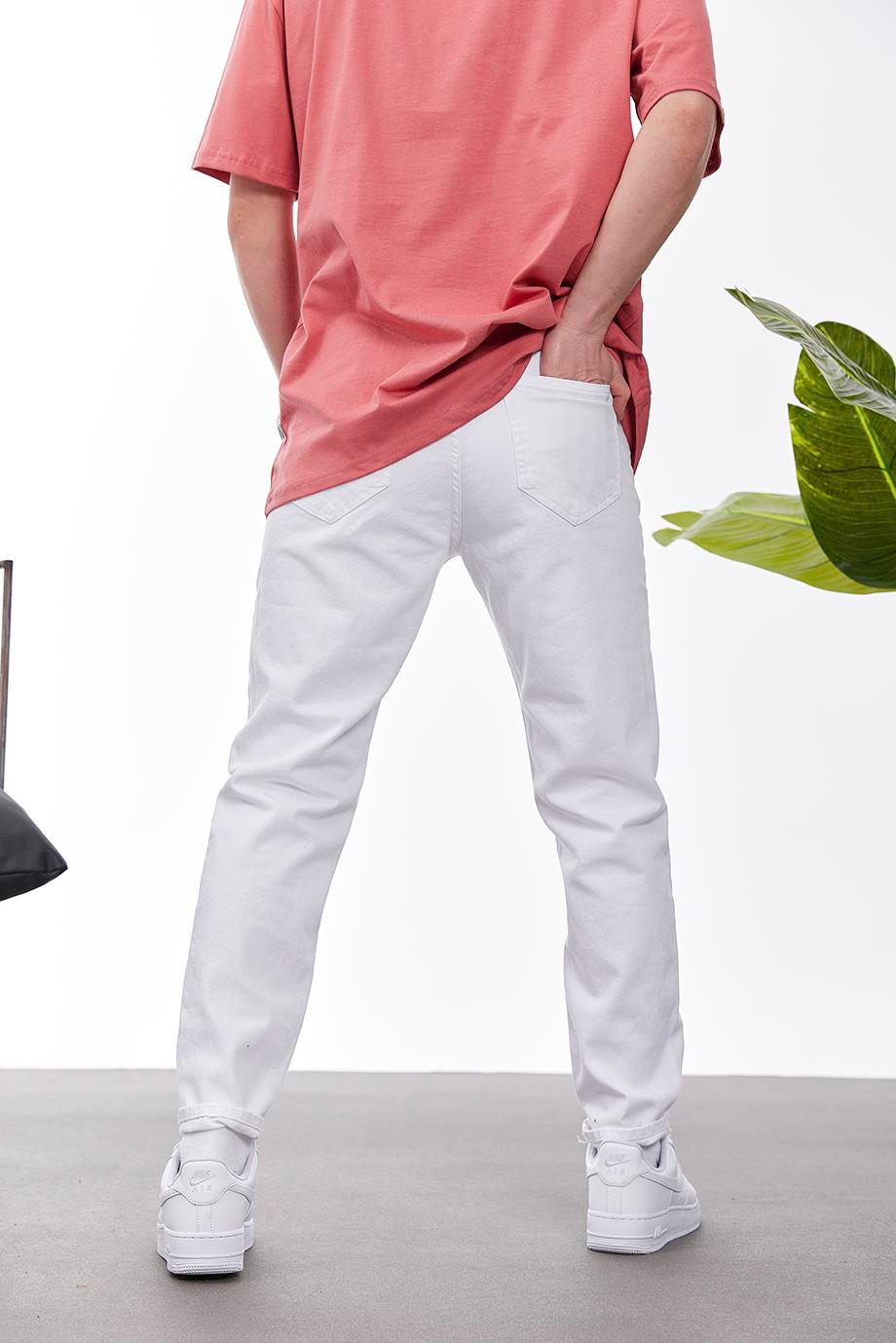 5101 Beyaz Jean
