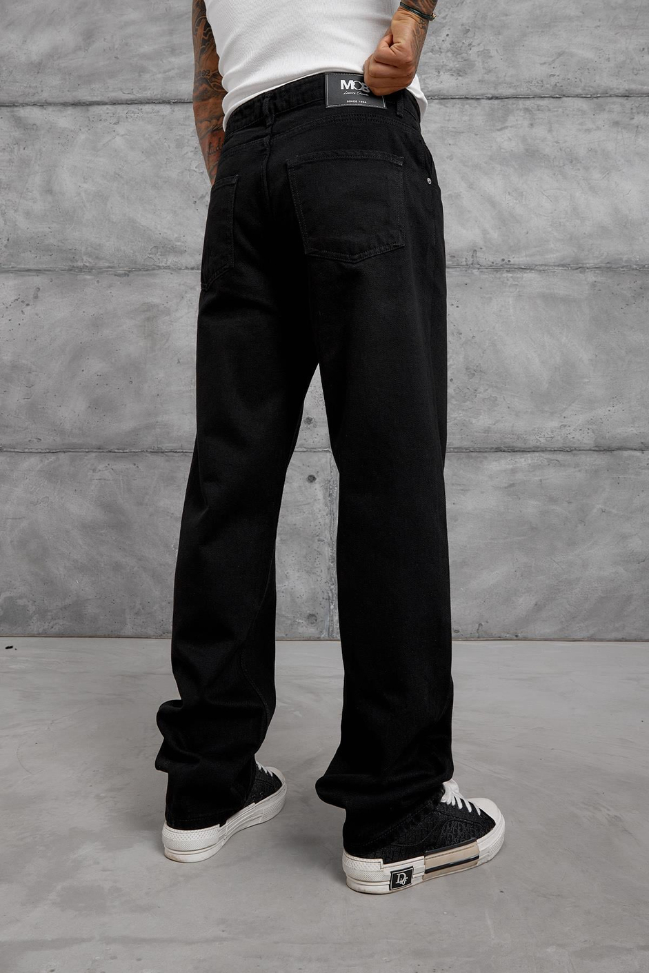 5174 Siyah Baggy Jean