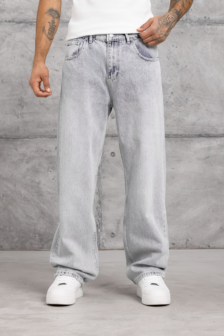 Açık Mavi MOBB BAGGY JEAN
