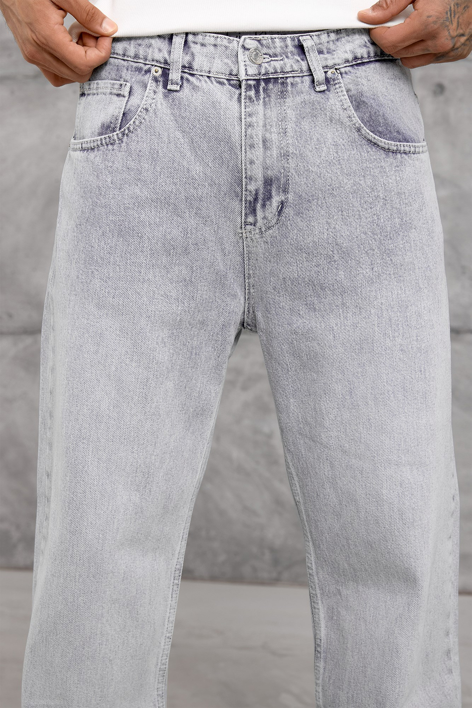 Açık Mavi MOBB BAGGY JEAN