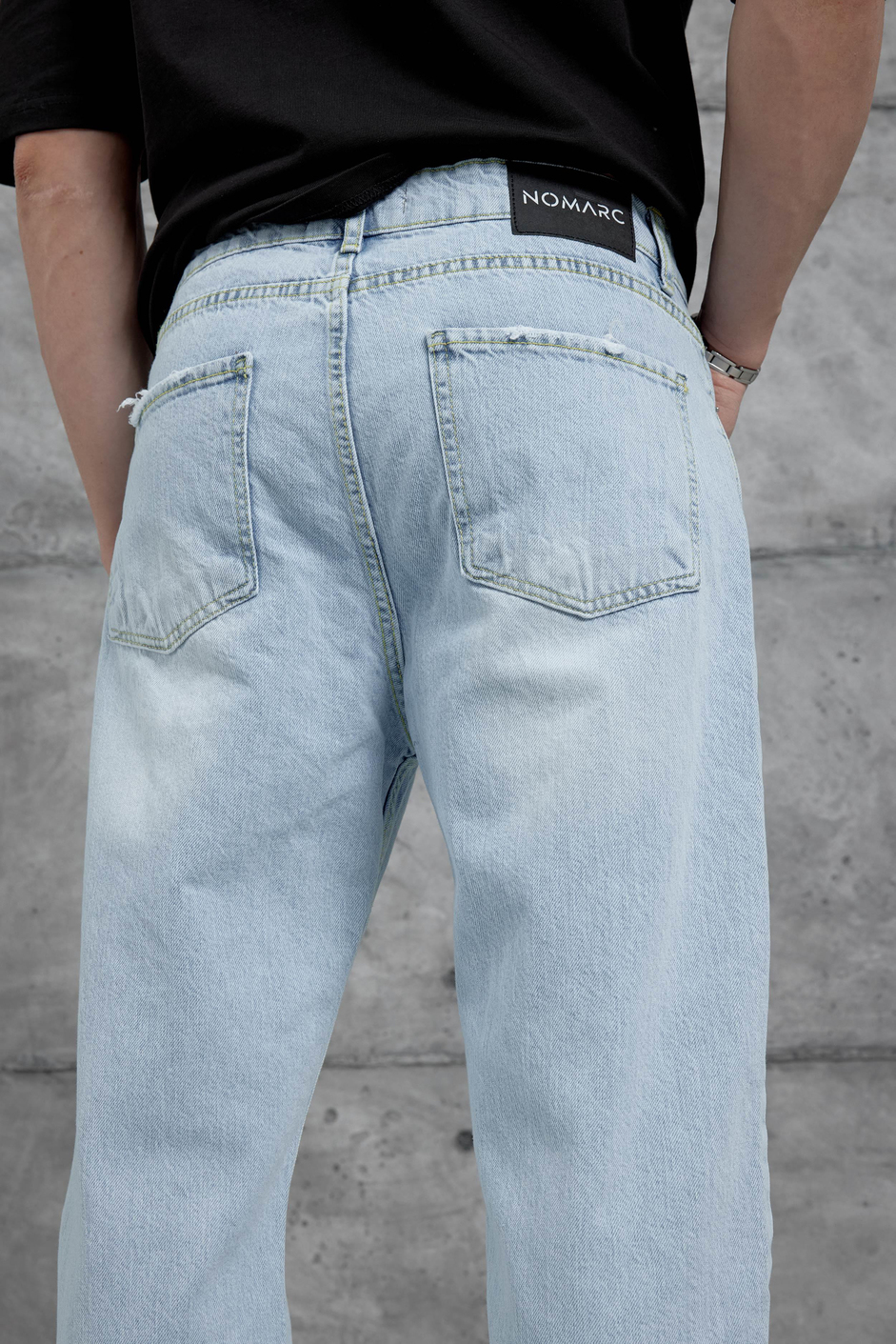 Açık Mavi Nmrc Boyfriend Jean