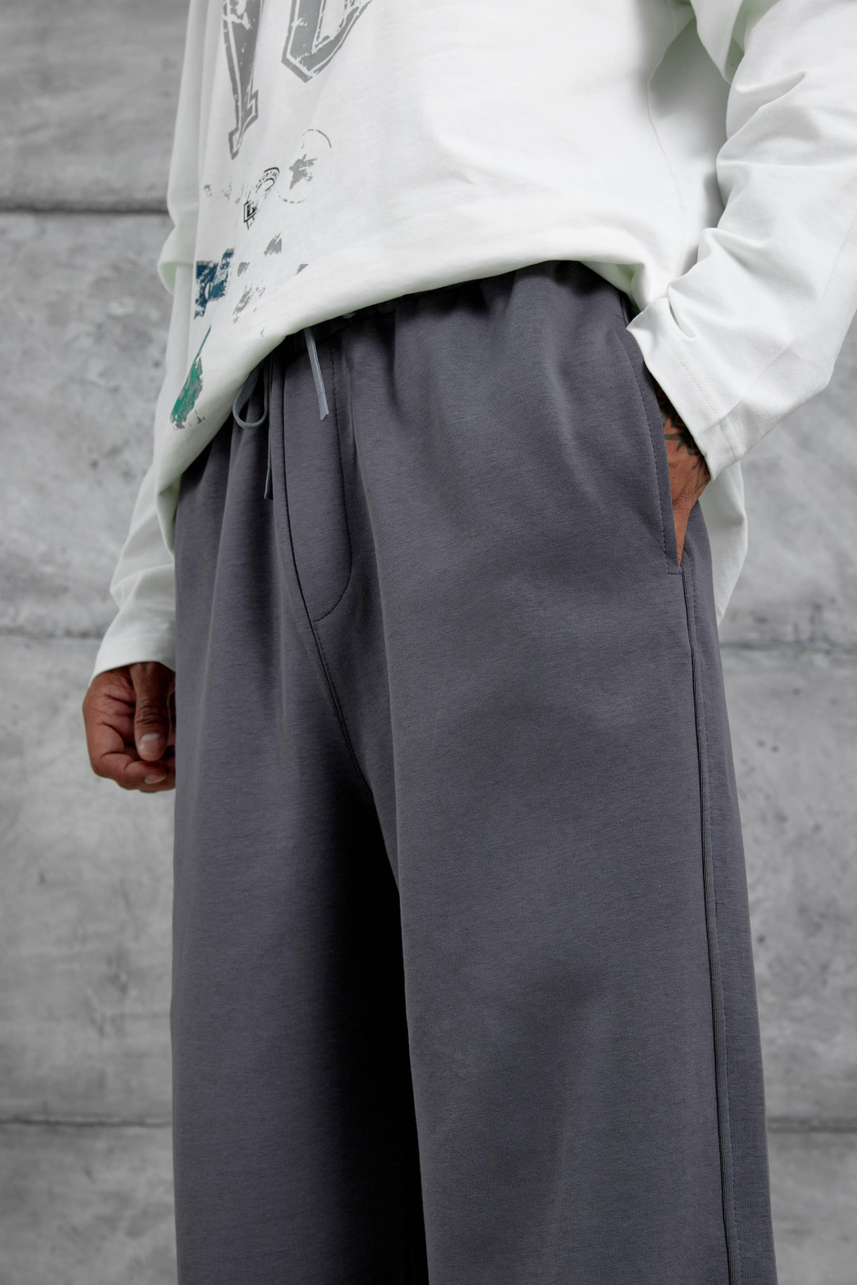 Antrasit Basic Model Eşofman