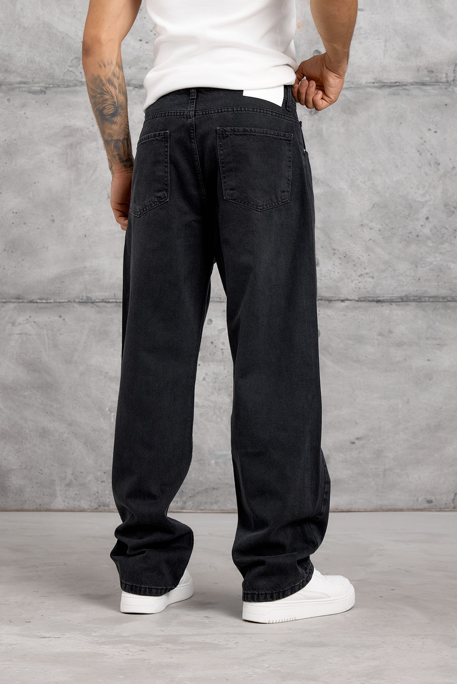 Antrasit MOBB BAGGY JEAN