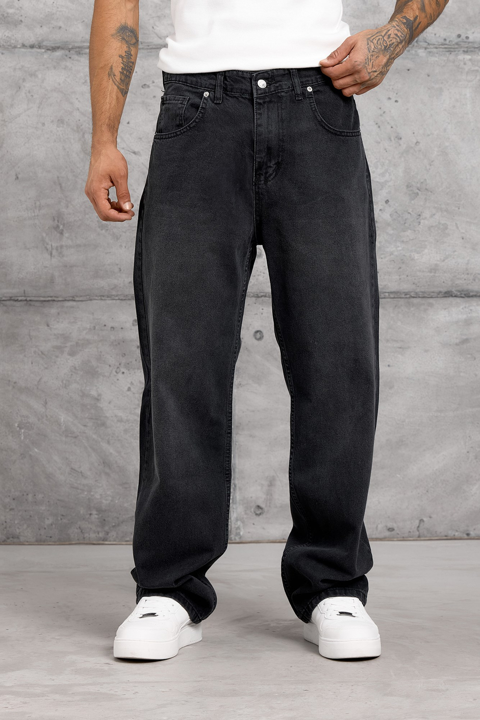 Antrasit MOBB BAGGY JEAN