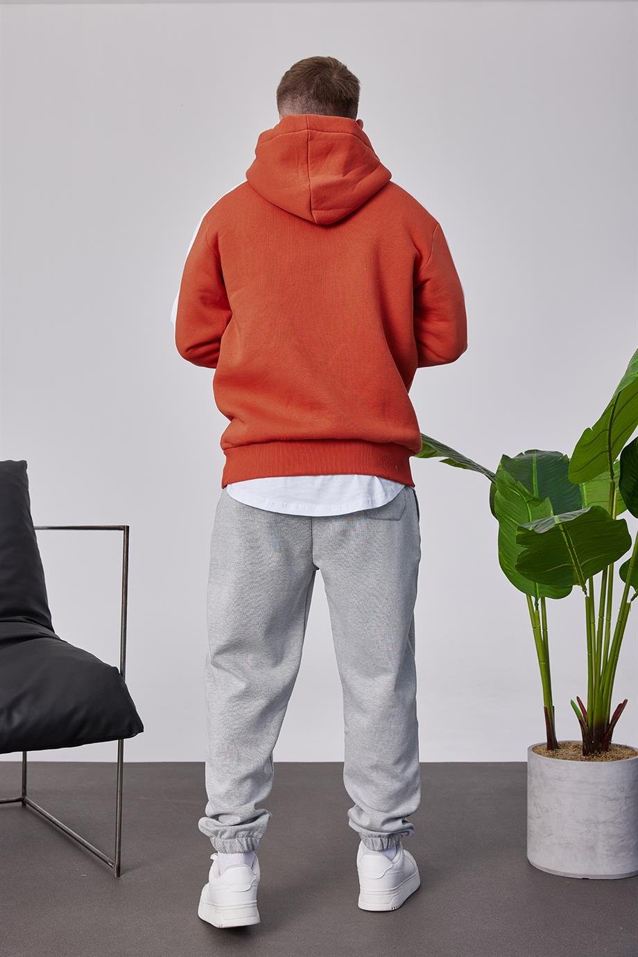 Beyond Kiremit Kapüşonlu Sweatshirt