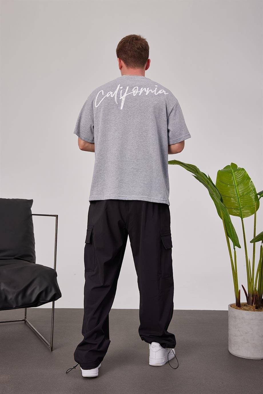 California Beach Gri Tshirt