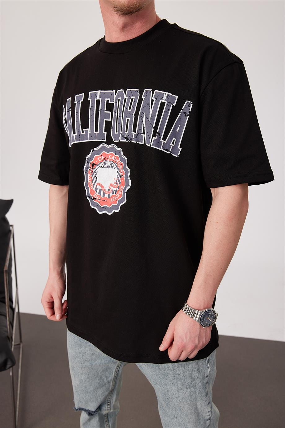 California Berkeley Siyah Tshirt