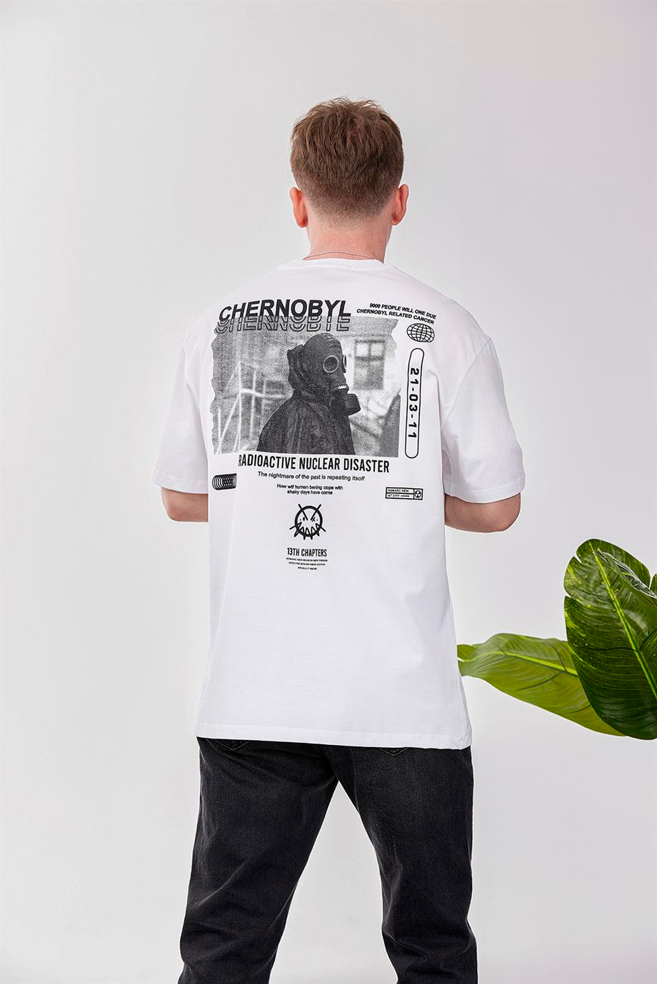 Chernobyl Beyaz Tshirt