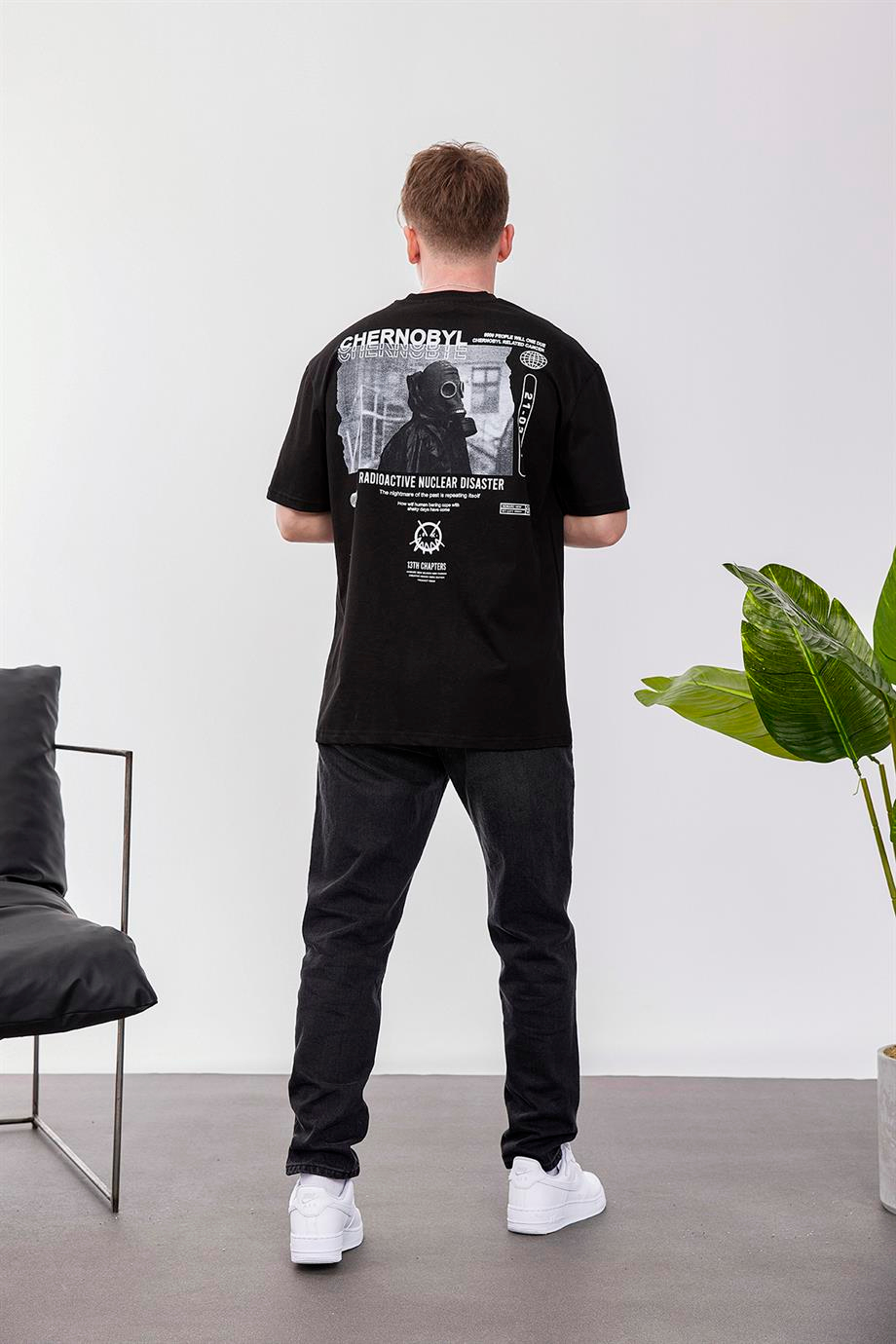Chernobyl Siyah Tshirt