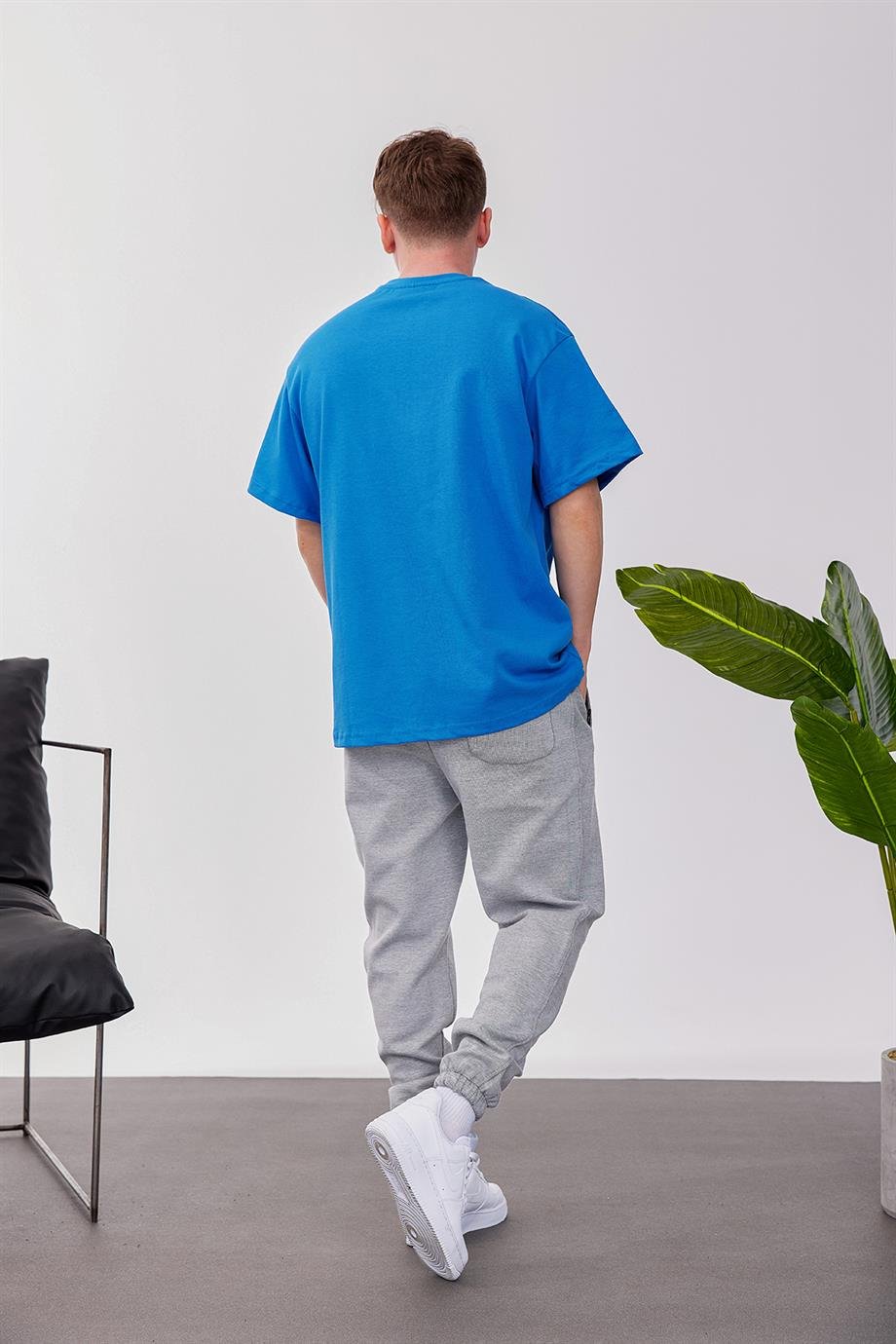 Choose Happiness Mavi Tshirt