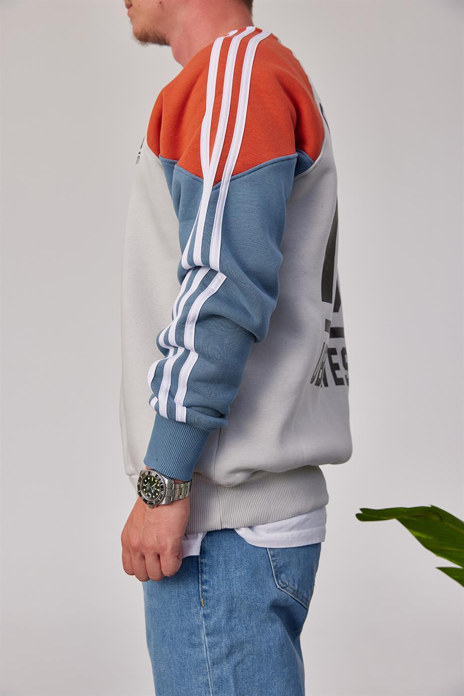 Coac-Cola Açık Gri Sweatshirt