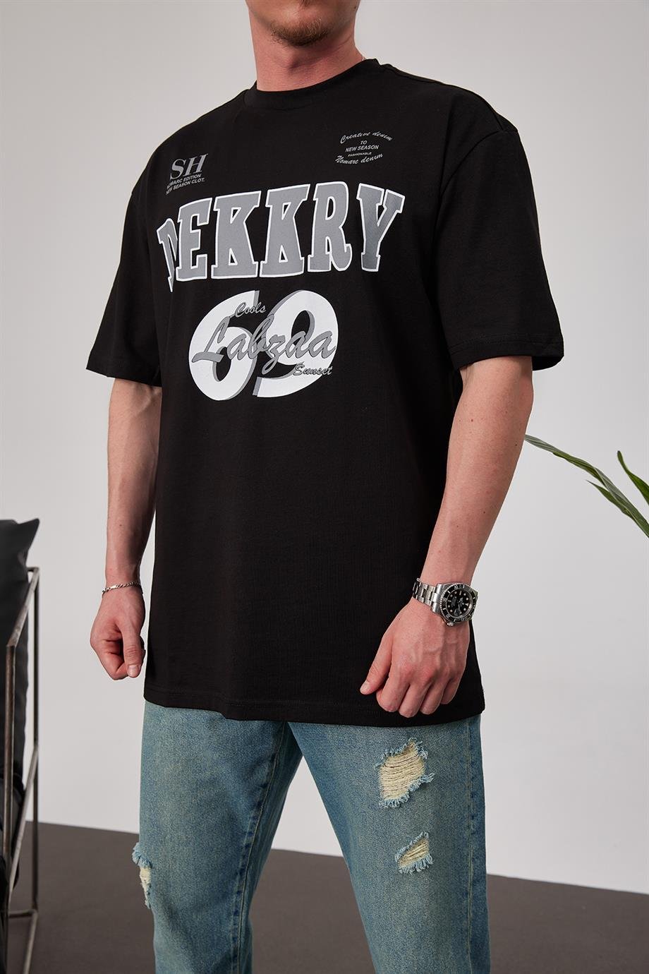 Dekkry Siyah Tshirt