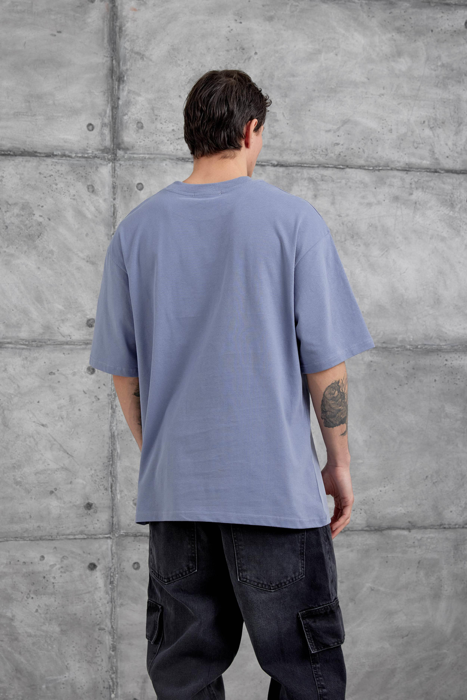 Duman Super Yazılı Oversize Tshirt