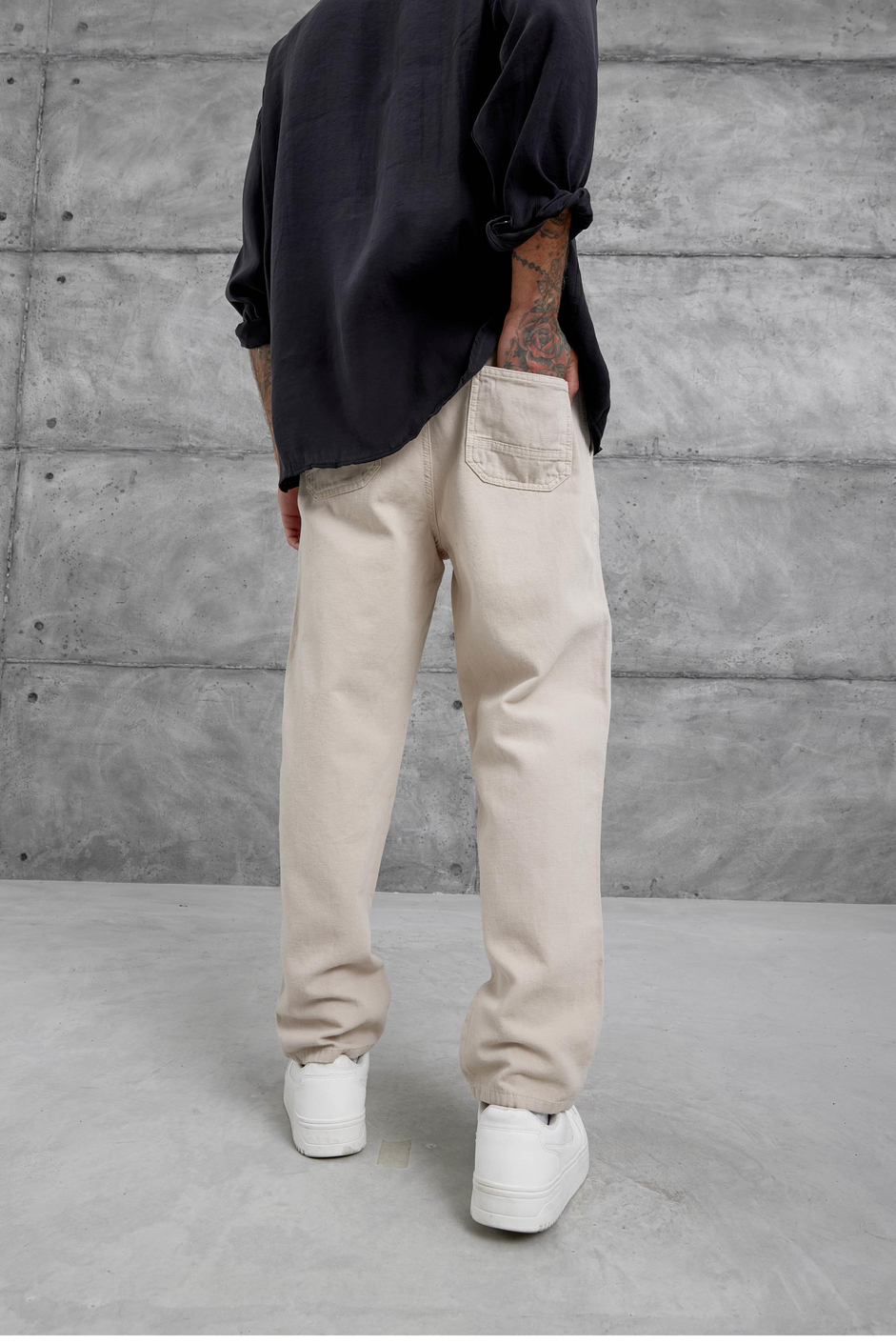 Ekru Beyaz Yp Pan25010 Pantolon