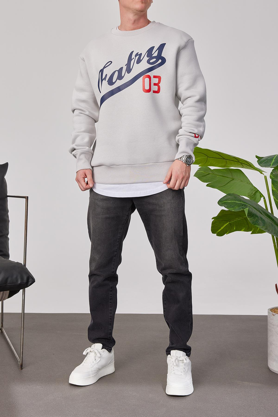 Fatry Gri Sweatshirt