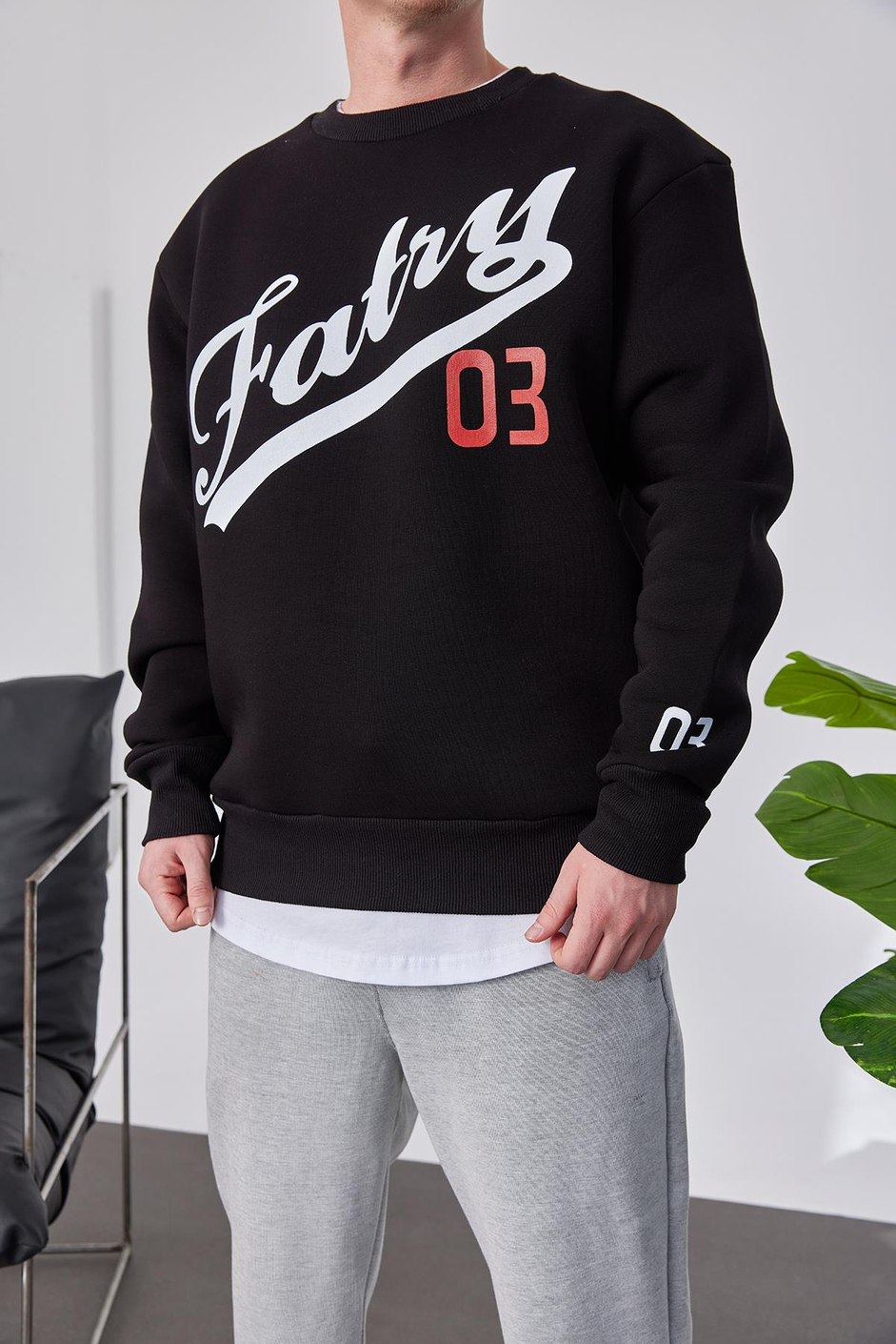 Fatry Siyah Sweatshirt