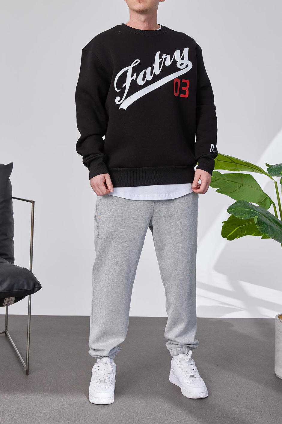 Fatry Siyah Sweatshirt
