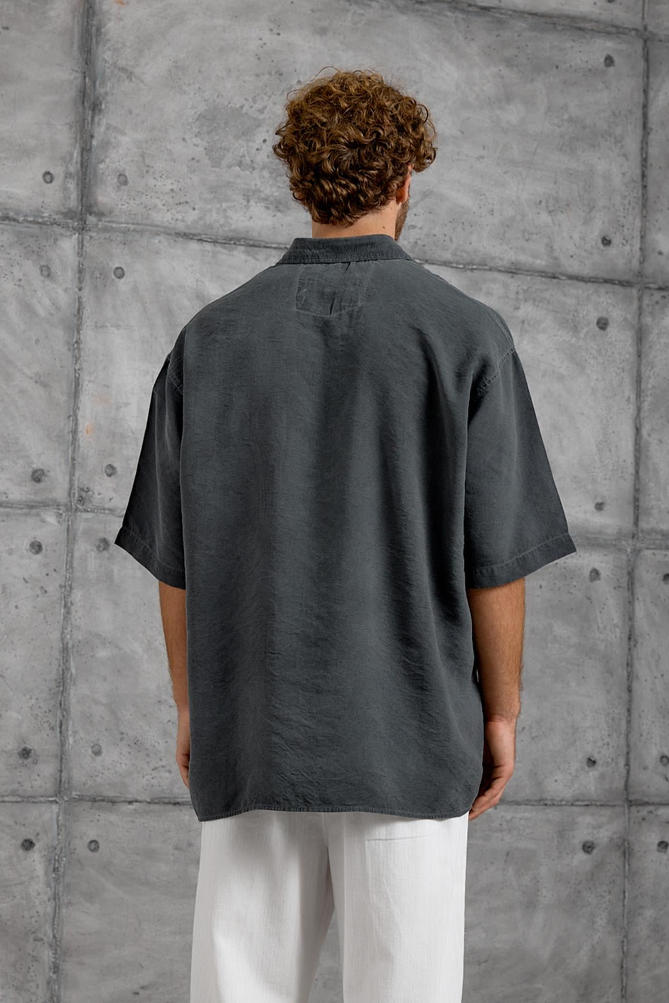 Füme AT FİGÜR BASKI YIKAMALI OVERSIZE TSHIRT