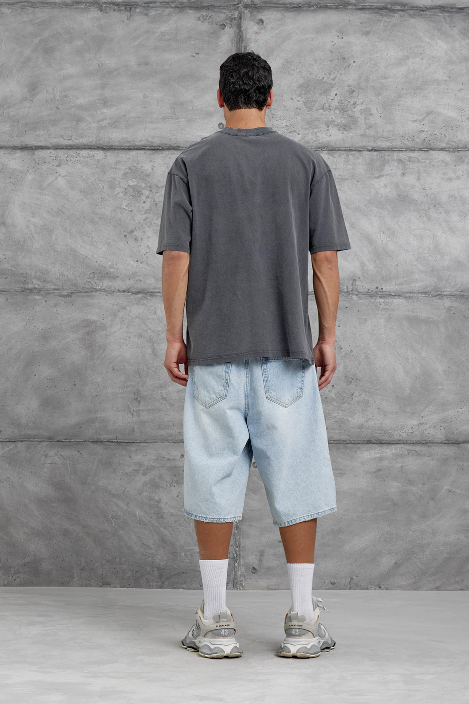 Füme City Of Youth Baskılı OVersize Tshirt