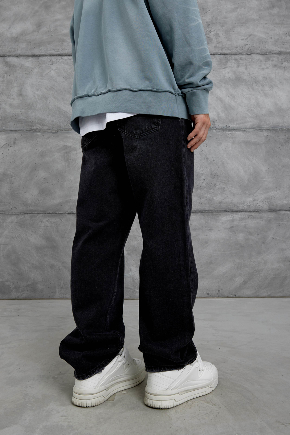 Füme Gst Baggy Kalıp Jean