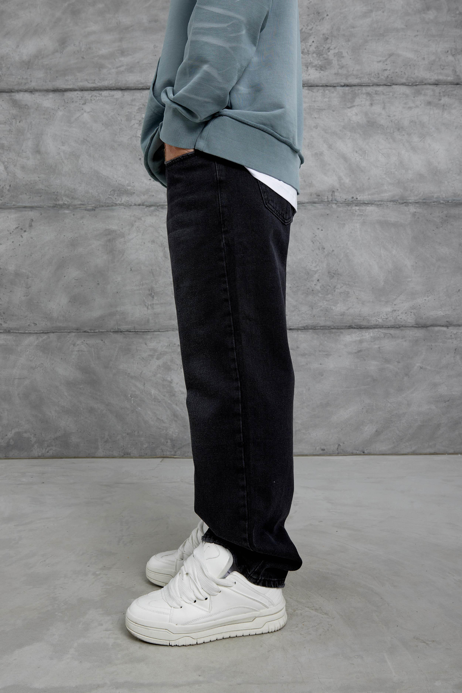 Füme Gst Baggy Kalıp Jean
