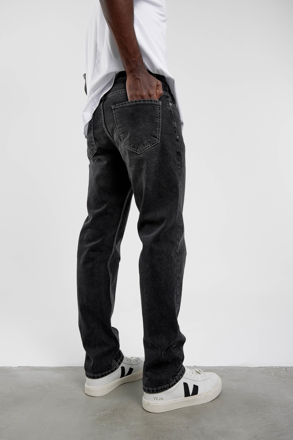 Füme KP-630-1 Baggy Taşlamalı Jean