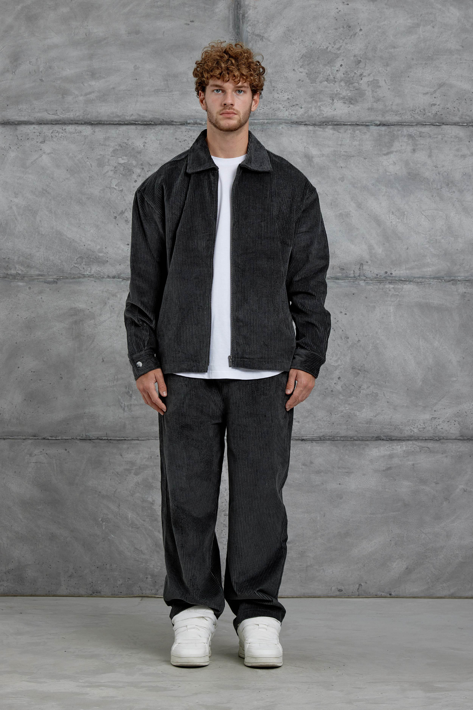 Füme Nmrc Oversize Kadife Takım