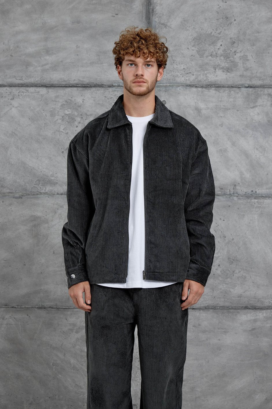 Füme Nmrc Oversize Kadife Takım