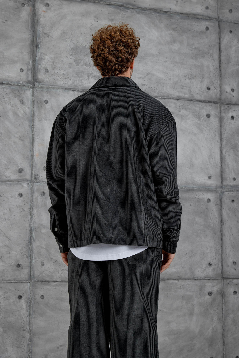 Füme Nmrc Oversize Kadife Takım