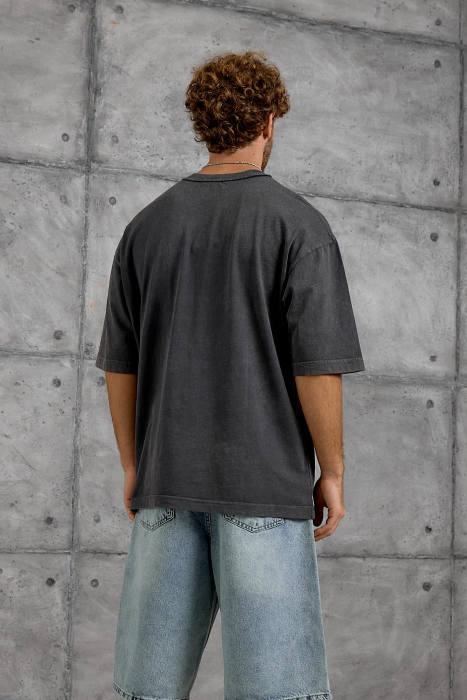 Füme PERFECT MATCH BASKI OVERSIZE TSHIRT